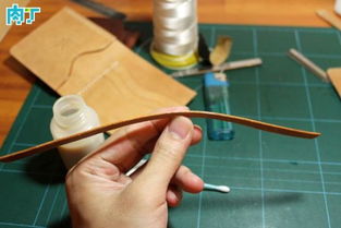 極簡風短款錢夾DIY制作圖解